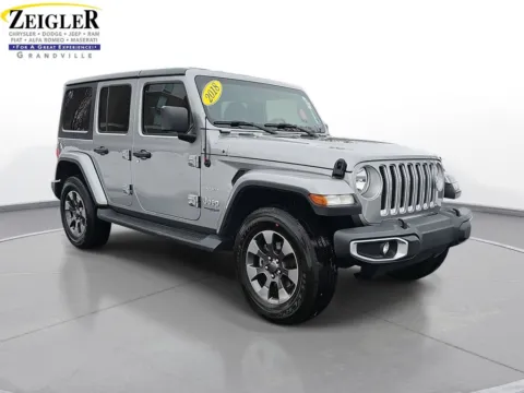 Another view of 2018 Jeep Wrangler Unlimited Sahara for sale in Grandville, MI at Zeigler Chrysler Dodge Jeep Ram of Grandville