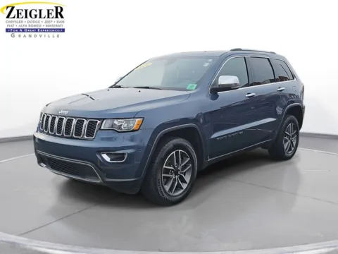 Blue 2021 Jeep Grand Cherokee Limited for sale in Grandville, MI