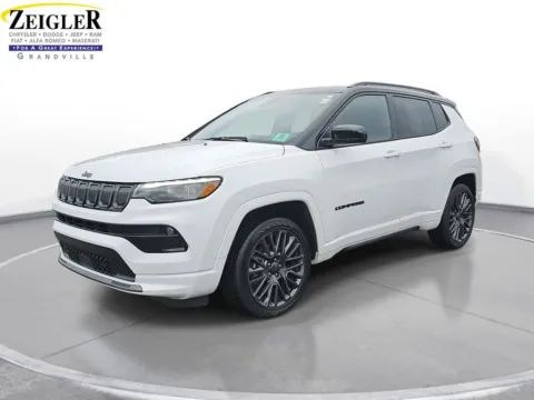 White 2022 Jeep Compass High Altitude for sale in Grandville, MI