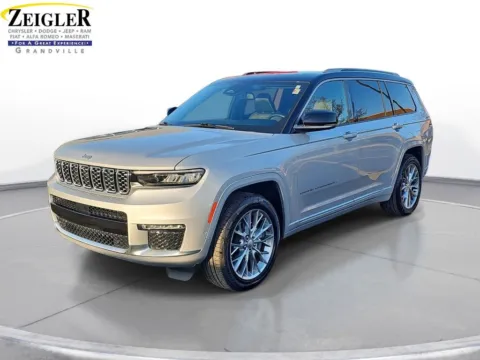 Silver 2022 Jeep Grand Cherokee L Summit for sale in Grandville, MI