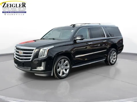 Black 2018 Cadillac Escalade ESV Premium for sale in Grandville, MI