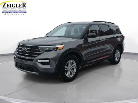 Gray 2021 Ford Explorer XLT for sale in Grandville, MI