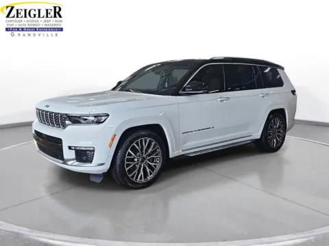 White 2021 Jeep Grand Cherokee L Summit for sale in Grandville, MI