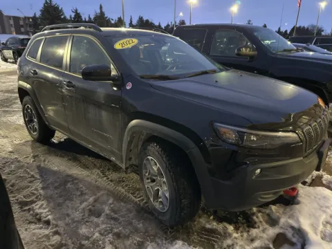 Black 2022 Jeep Cherokee Trailhawk for sale in Grandville, MI