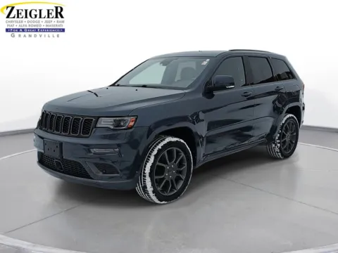 Blue 2021 Jeep Grand Cherokee High Altitude for sale in Grandville, MI