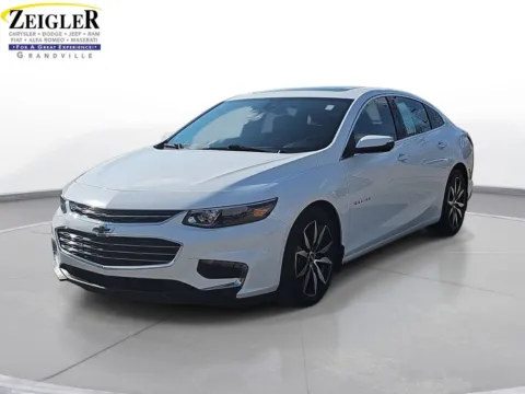 White 2018 Chevrolet Malibu LT for sale in Grandville, MI