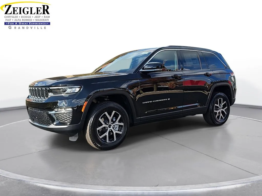 Black 2025 Jeep Grand Cherokee Limited for sale in Grandville, MI