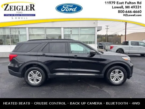 Black 2022 Ford Explorer XLT for sale in Grandville, MI