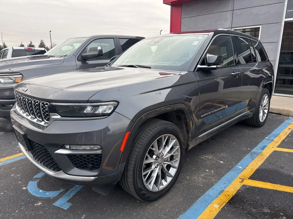 Gray 2022 Jeep Grand Cherokee Summit for sale in Grandville, MI
