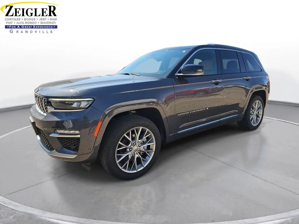 Gray 2022 Jeep Grand Cherokee Summit for sale in Grandville, MI