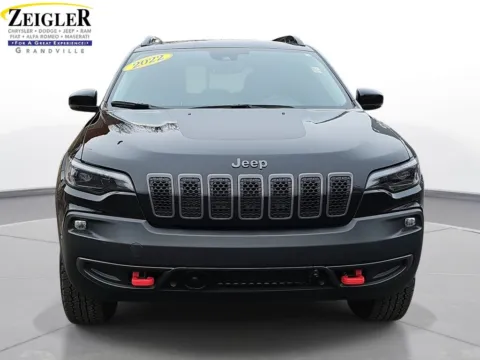 Photos of 2022 Jeep Cherokee Trailhawk for sale in Grandville, MI at Zeigler Chrysler Dodge Jeep Ram of Grandville