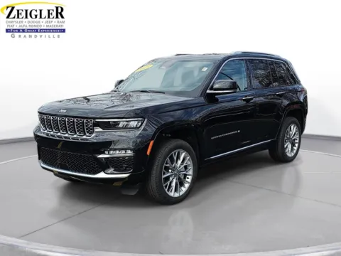 Black 2023 Jeep Grand Cherokee Summit for sale in Grandville, MI