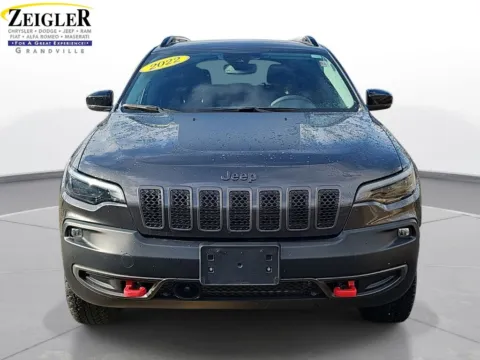 Photos of 2022 Jeep Cherokee Trailhawk for sale in Grandville, MI at Zeigler Chrysler Dodge Jeep Ram of Grandville