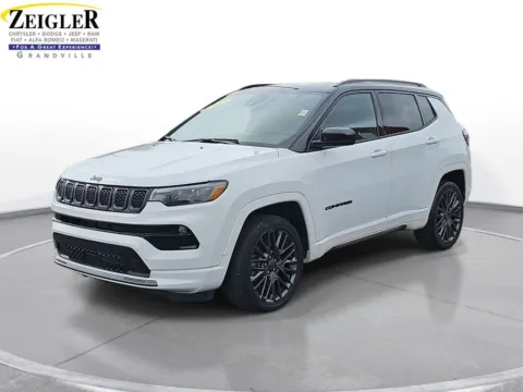 White 2023 Jeep Compass High Altitude for sale in Grandville, MI