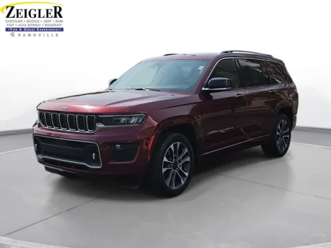 Red 2023 Jeep Grand Cherokee L Overland for sale in Grandville, MI