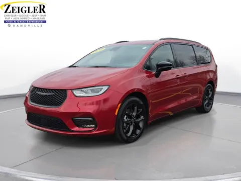 Red 2025 Chrysler Pacifica Limited for sale in Grandville, MI