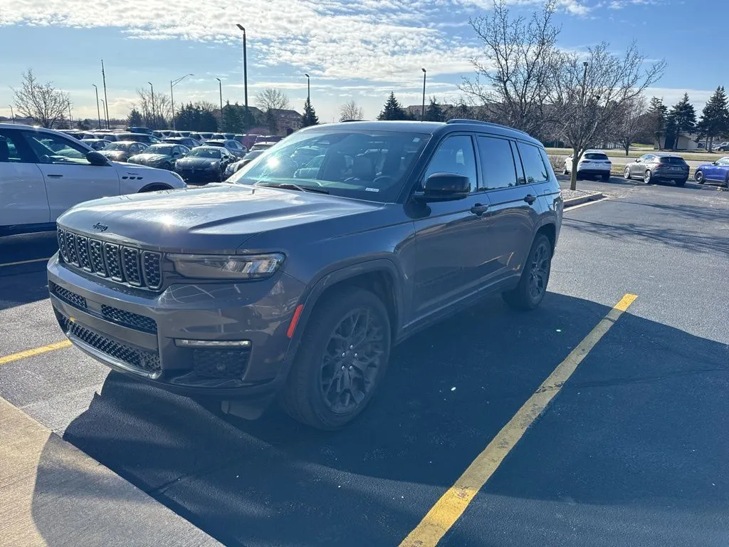Gray 2023 Jeep Grand Cherokee L Summit for sale in Grandville, MI