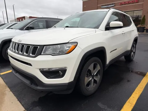 White 2018 Jeep Compass Latitude for sale in Grandville, MI