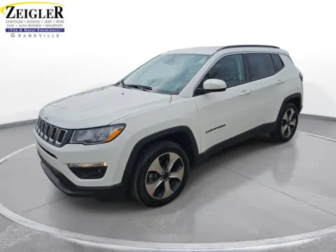 White 2018 Jeep Compass Latitude for sale in Grandville, MI