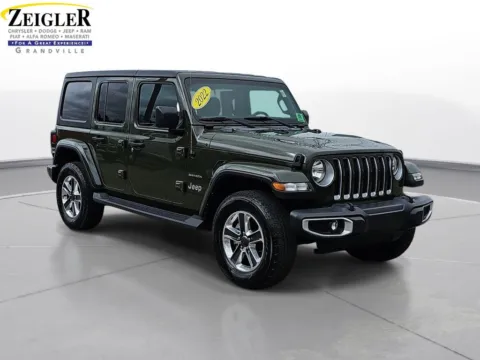 Another view of 2022 Jeep Wrangler Unlimited Sahara for sale in Grandville, MI at Zeigler Chrysler Dodge Jeep Ram of Grandville