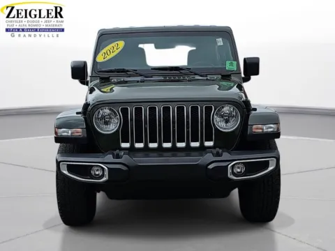 Photos of 2022 Jeep Wrangler Unlimited Sahara for sale in Grandville, MI at Zeigler Chrysler Dodge Jeep Ram of Grandville