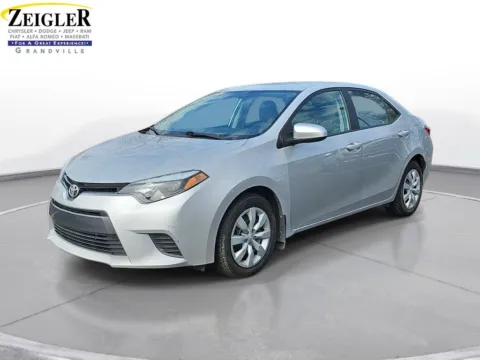 Silver 2016 Toyota Corolla LE for sale in Grandville, MI