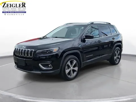 Black 2019 Jeep Cherokee Limited for sale in Grandville, MI