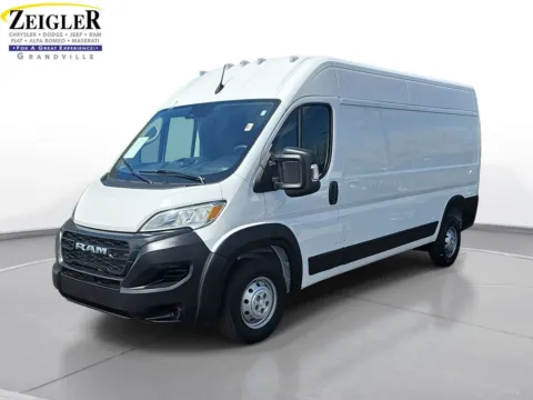White 2023 Ram ProMaster 2500 High Roof for sale in Grandville, MI