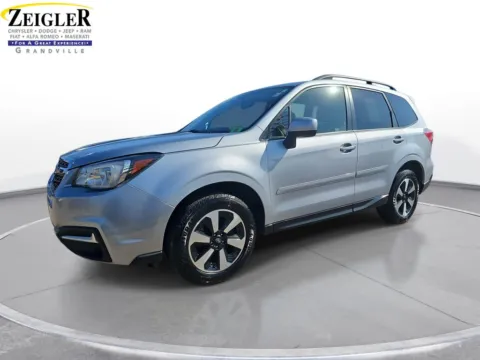 Silver 2017 Subaru Forester 2.5i Premium for sale in Grandville, MI