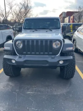 White 2022 Jeep Wrangler Unlimited Sport S for sale in Grandville, MI