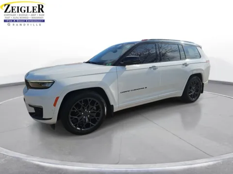 White 2023 Jeep Grand Cherokee L Summit for sale in Grandville, MI
