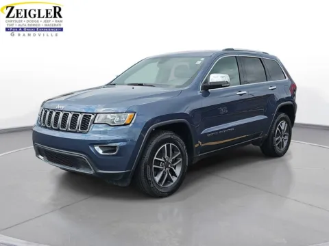 Blue 2021 Jeep Grand Cherokee Limited for sale in Grandville, MI