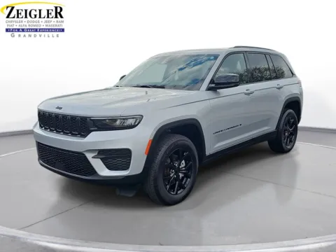 Silver 2024 Jeep Grand Cherokee Altitude X for sale in Grandville, MI
