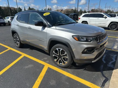 Silver 2023 Jeep Compass Limited for sale in Grandville, MI