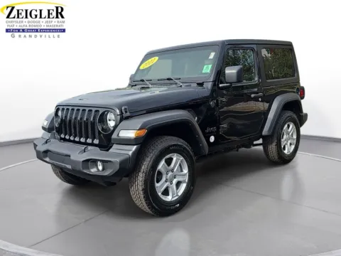 Black 2022 Jeep Wrangler Sport S for sale in Grandville, MI