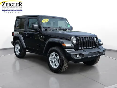 Another view of 2022 Jeep Wrangler Sport S for sale in Grandville, MI at Zeigler Chrysler Dodge Jeep Ram of Grandville