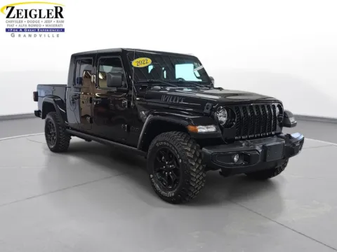 Another view of 2022 Jeep Gladiator Willys for sale in Grandville, MI at Zeigler Chrysler Dodge Jeep Ram of Grandville