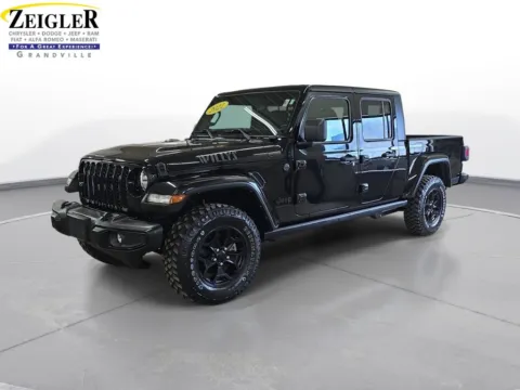 Photos of 2022 Jeep Gladiator Willys for sale in Grandville, MI at Zeigler Chrysler Dodge Jeep Ram of Grandville