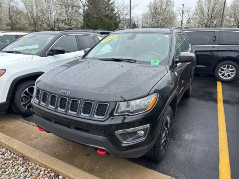 Black 2020 Jeep Compass Trailhawk for sale in Grandville, MI