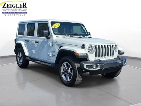 Another view of 2023 Jeep Wrangler Sahara for sale in Grandville, MI at Zeigler Chrysler Dodge Jeep Ram of Grandville