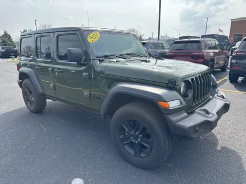Green 2023 Jeep Wrangler Sport for sale in Grandville, MI