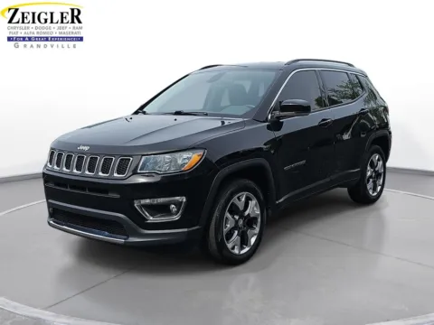 Black 2020 Jeep Compass Limited for sale in Grandville, MI