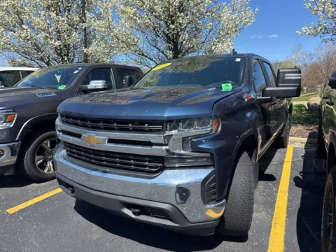 Blue 2021 Chevrolet Silverado 1500 LT for sale in Grandville, MI
