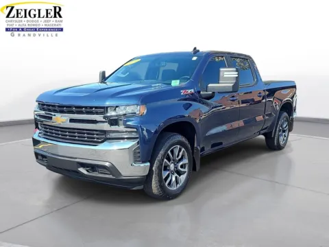 Blue 2021 Chevrolet Silverado 1500 LT for sale in Grandville, MI
