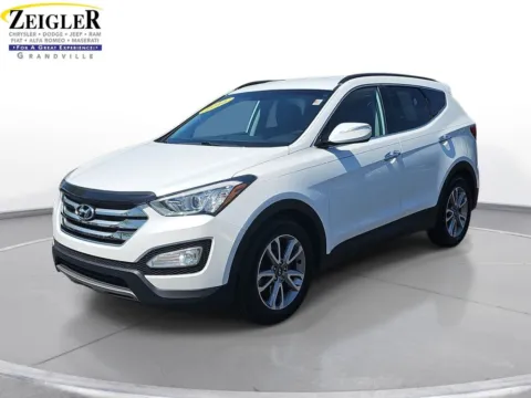 White 2016 Hyundai Santa Fe Sport 2.0T for sale in Grandville, MI