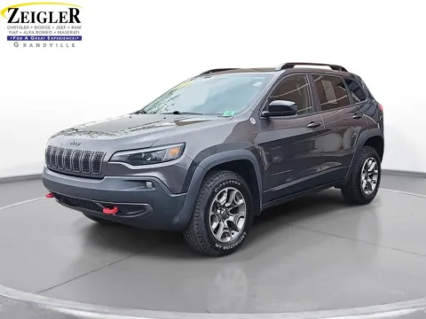 Gray 2022 Jeep Cherokee Trailhawk for sale in Grandville, MI