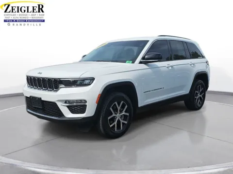 White 2023 Jeep Grand Cherokee Limited for sale in Grandville, MI