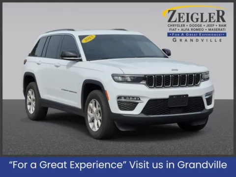 White 2023 Jeep Grand Cherokee Limited for sale in Grandville, MI