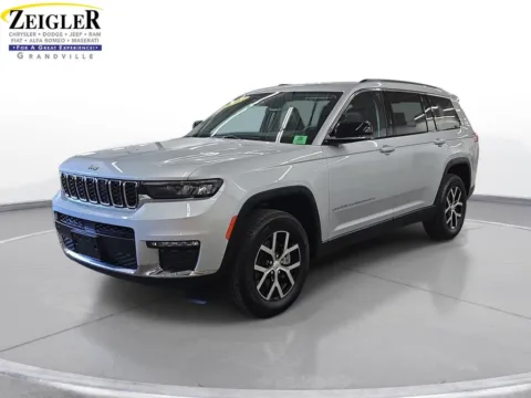 Silver 2023 Jeep Grand Cherokee L Limited for sale in Grandville, MI