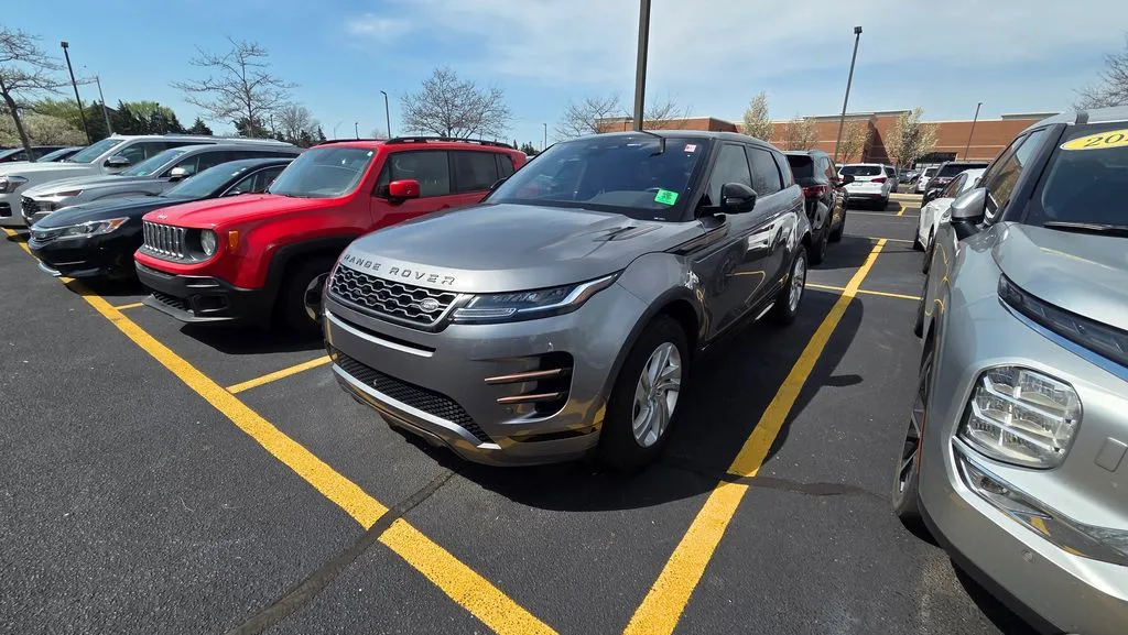 Silver 2021 Land Rover Range Rover Evoque Dynamic for sale in Grandville, MI